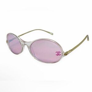 Chanel Pink Mirrored Sunglasses